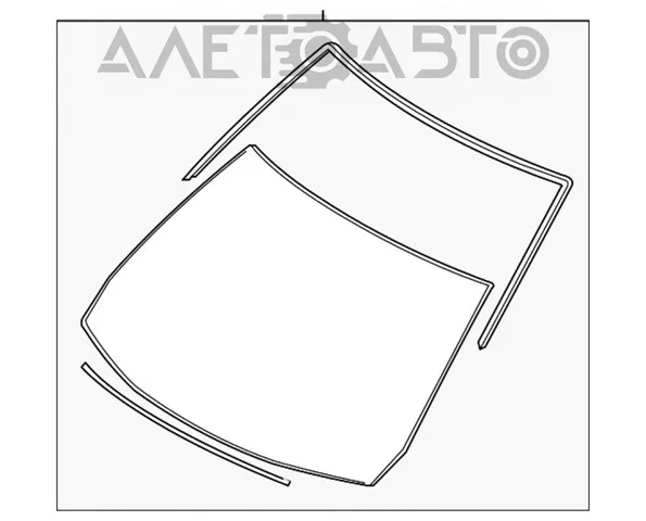 Лобовое стекло KD3363900E Mazda