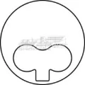 Поршень с пальцем без колец, STD MAHLE 6811400