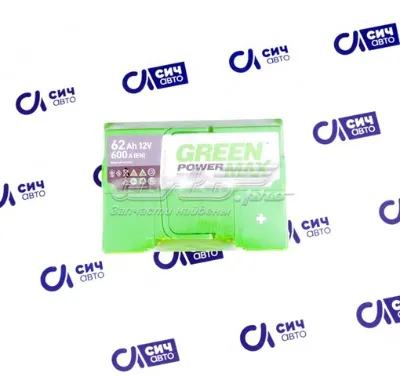 Авто аккумулятор Грин Пауэр 62 А/ч 12 В (22380)