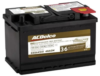 АКБ АК Делко 70 А/ч 12 В (48AGM)