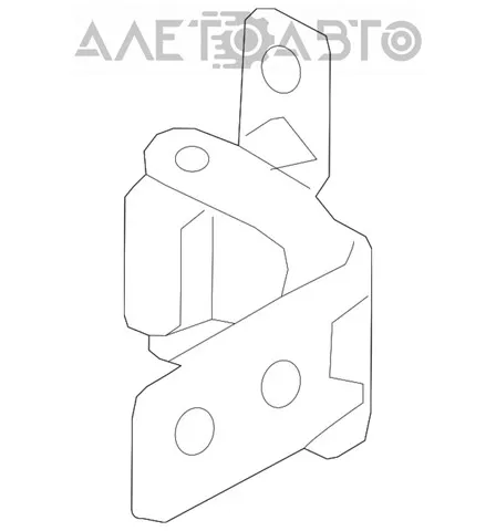 Петля двери задней правой KD5372240A Mazda