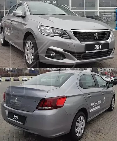 Решетка бампера Peugeot 301 