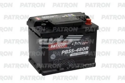 Автомобільний акумулятор Патрон 56 А/г 12 В (PB55480R)