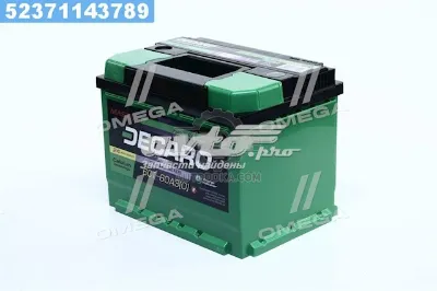 Акумуляторна батарея Декаро 60 А/г 12 В (6CT600)