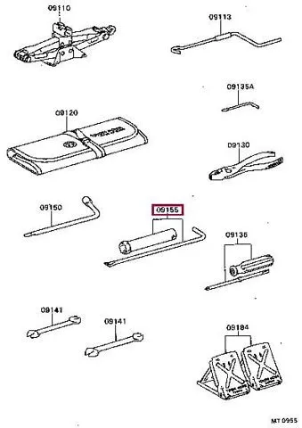 Ключ свечной TOYOTA 0915574010