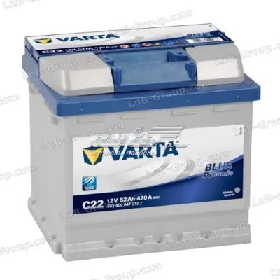 Автомобільний акумулятор Варта 55 А/г 12 В (552400047)