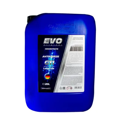 Охлаждающая жидкость Evo lubricants G11BLUE20L