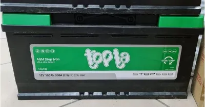 Автомобільний акумулятор Топла 105 А/г (TAG105)
