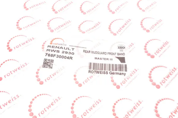 Накладка крыла заднего правого RWS2930 Rotweiss