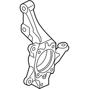 Цапфа передняя правая 51716D3100 Hyundai/Kia