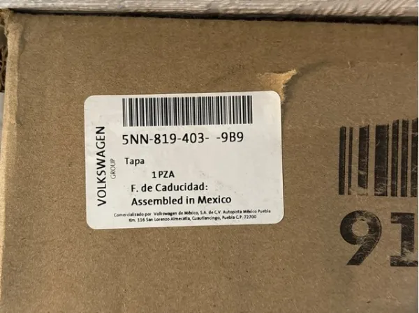 Водосток лобового стекла, жабо 5NN8194039B9 VAG