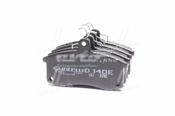 Передние тормозные колодки D140E Intelli