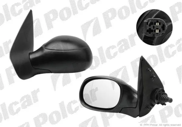 Левое боковое зеркало 5723512M Polcar