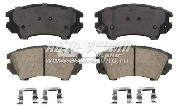Передние тормозные колодки ZD1404 Wagner
