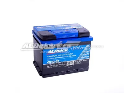Авто аккумулятор АК Делко 60 А/ч 12 В (19379742)