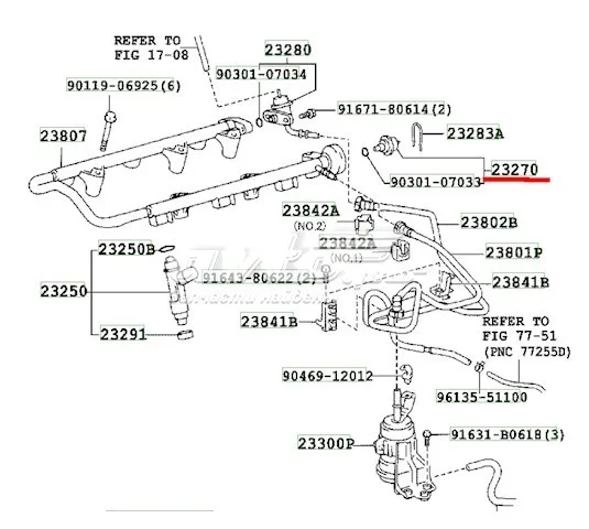  2327031080 Toyota