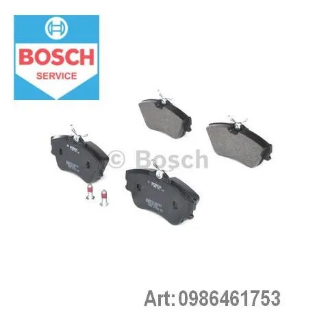 Передние тормозные колодки 986461753 Bosch
