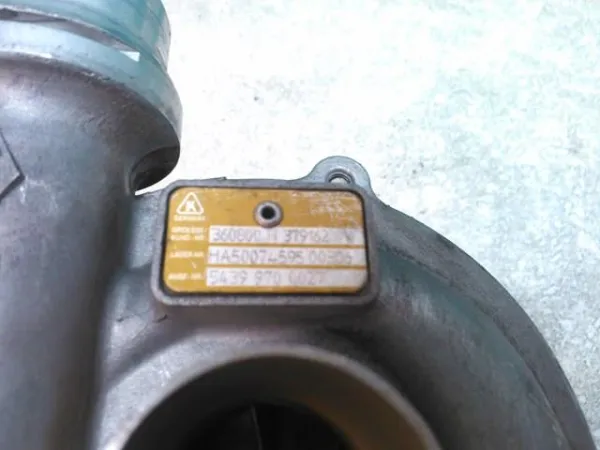 Геометрия турбины 360800H379162 Renault (RVI)