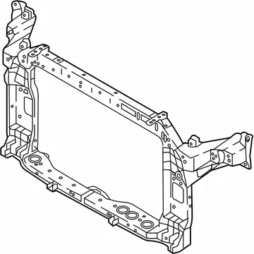 Рамка радиатора 64101D9200 Hyundai/Kia
