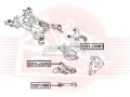Сайлентблок заднего нижнего рычага ASVA 0201J50R1