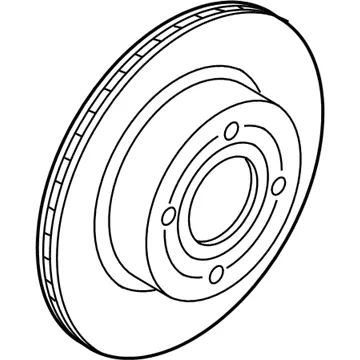 Тормозные диски GN1Z2C026D Ford