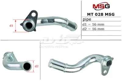Ремкомплект насоса ГУР MS GROUP MT028PIPE