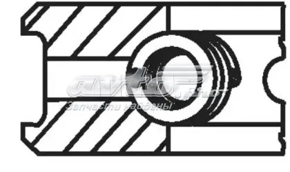 Кольца поршневые 001RS111160N0 Mahle Original
