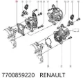 Прокладка вакуумного насоса Renault Megane KA0, KA1