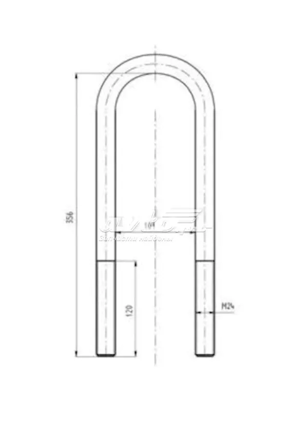 Стремянка рессоры STR50005 STR