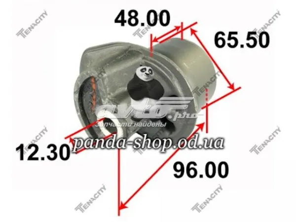 Сайлентблок задней балки AAMTO1060 Tenacity