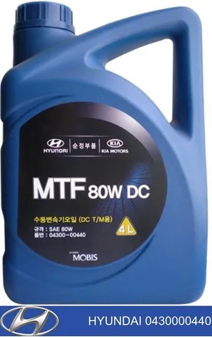 Масло трансмиссии HYUNDAI 0430000440