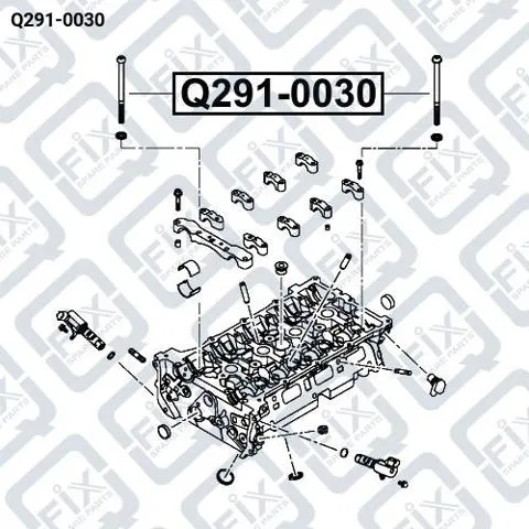Болт ГБЦ Q2910030 Q-fix