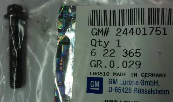 Болт шатуна 24401751 General Motors