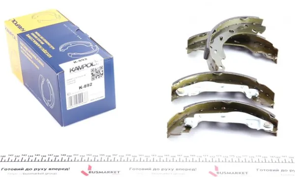 Задние барабанные колодки K892 Kampol