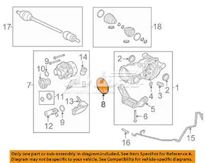 Муфта Haldex LAND ROVER LR002888
