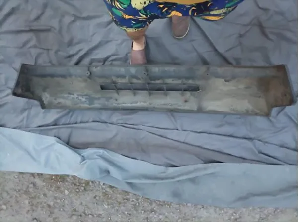 Бампер передний в сборе на ЗАЗ TAVRIA 1102 