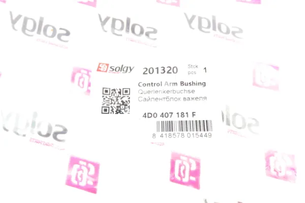 Сайлентблок переднего рычага 201320 Solgy