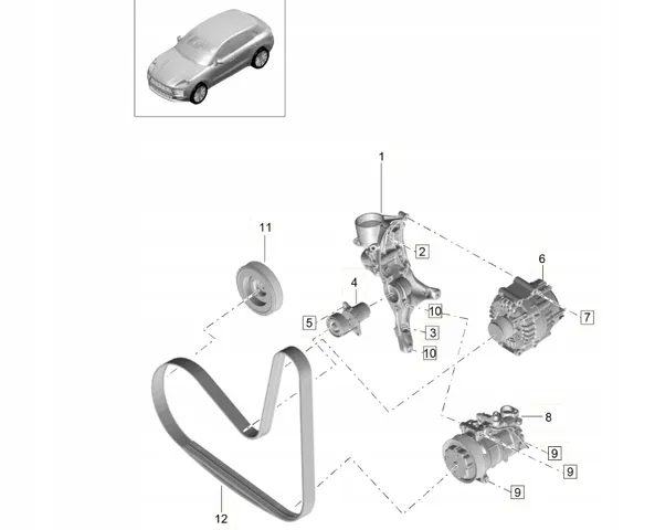  PAC903143A Porsche