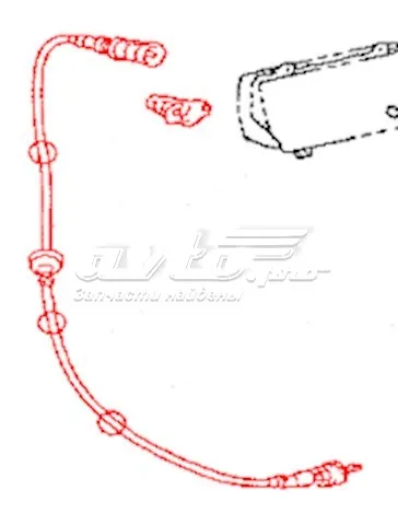 Привод спидометра 8371026150 Toyota