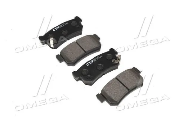Задние тормозные колодки GK0558 CTR