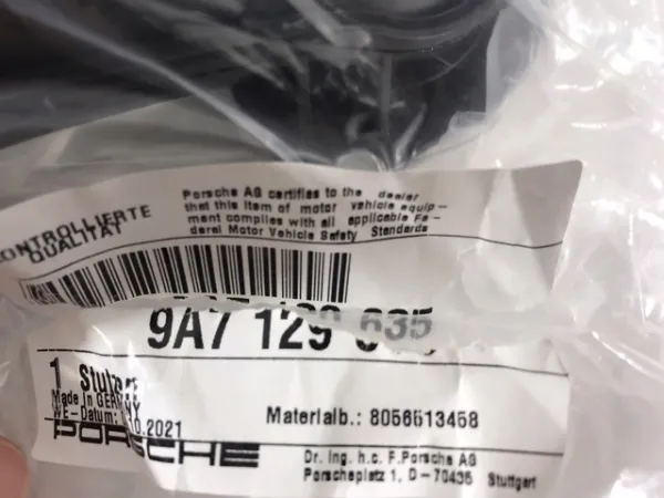  9A7129635 Porsche