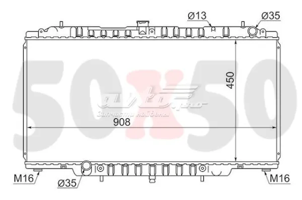Радиатор NS000Y61D SAT