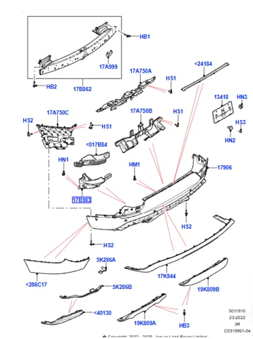  LR181668 Land Rover