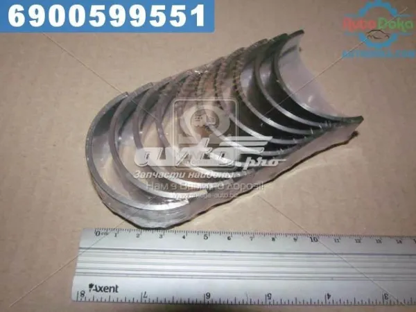 Вкладыши коленвала коренные, комплект, 4-й ремонт (+1,00) M176A100 Taiho