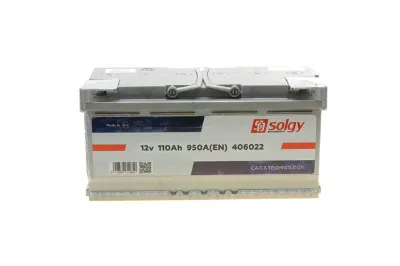 Авто акумулятор Солджі 110 А/г 12 В (406022)