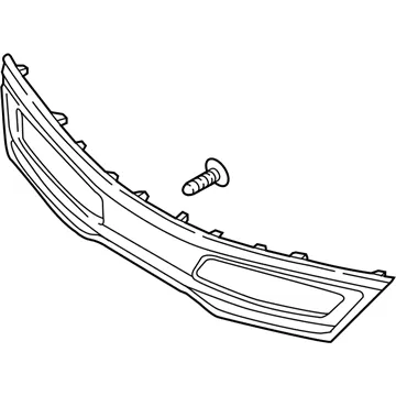 Решетка радиатора 86350A8010 Hyundai/Kia