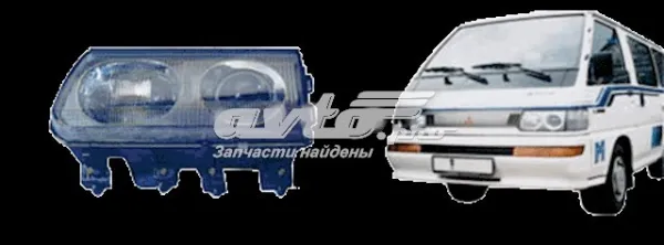 Левая фара Mitsubishi L 300 P0W, P1W, P2W