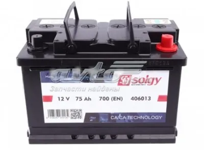 Авто аккумулятор Солджи 75 А/ч 12 В (406013)