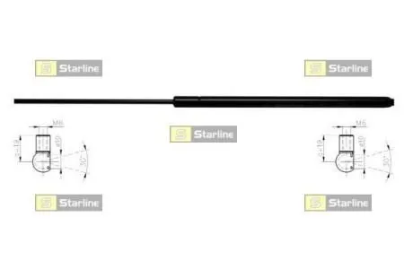Амортизатор багажника 7035800 Starline