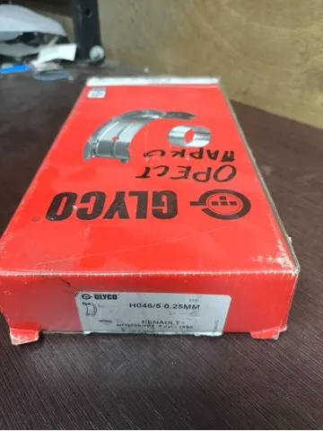 Вкладыши коленвала коренные, комплект, стандарт (STD) H0465 Glyco